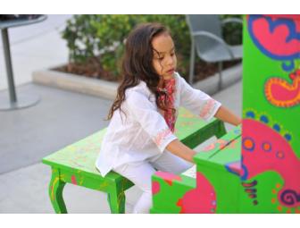 W.W. Kimball Co. Piano, artist Libby Farley