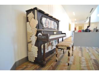1908 Vose & Sons Piano, Cheryl Stein, artist