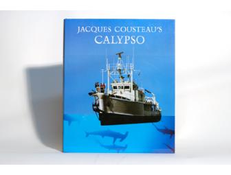 'Jacques Cousteau's Calypso' book autographed by Jacques-Yves Cousteau