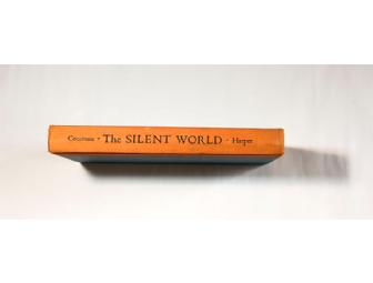 'The Silent World' First Edition Book Autographed by Jean-Michel, Fabien & Celine Cousteau