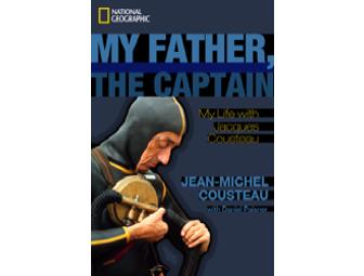 'My Father, The Captain: My Life with Jacques Cousteau' Book Autographed: Cousteau Family
