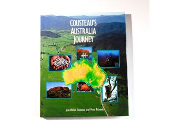 'Cousteau's Australia Journey' Book Autographed by Jean-Michel, Fabien and Celine Cousteau