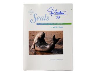 'A Colony of Seals' Book: Autographed by Jean-Michel Cousteau