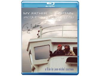 'My Father, The Captain: Jacques-Yves Cousteau' Blu-Ray signed by Jean-Michel Cousteau