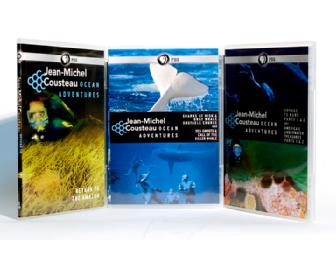Ocean Adventures DVD Box Set: Autographed by Jean-Michel Cousteau and Ocean Futures Team
