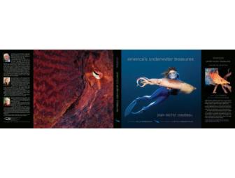 'America's Underwater Treasures' Limited Edition Book autographed by Jean-Michel Cousteau