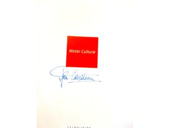 'Water Culture' Book Autographed by Jean-Michel Cousteau