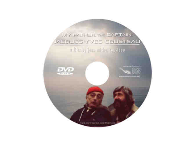 'My Father, The Captain: Jacques-Yves Cousteau' DVD signed by Jean-Michel Cousteau