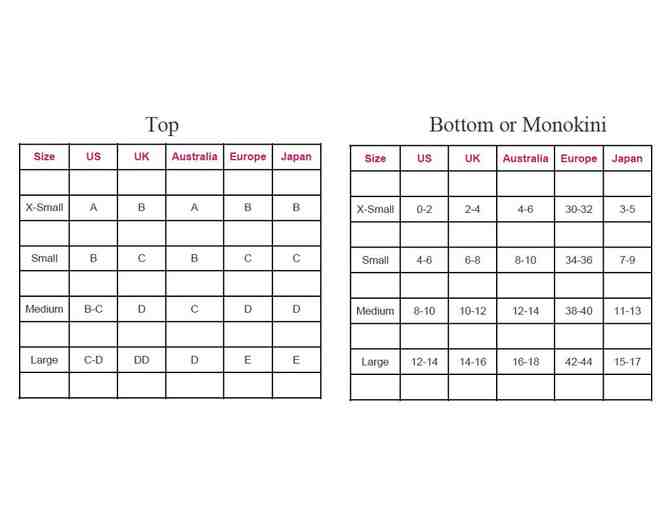 One-of-a-kind Embroidered Bikini - 'Tribal World'