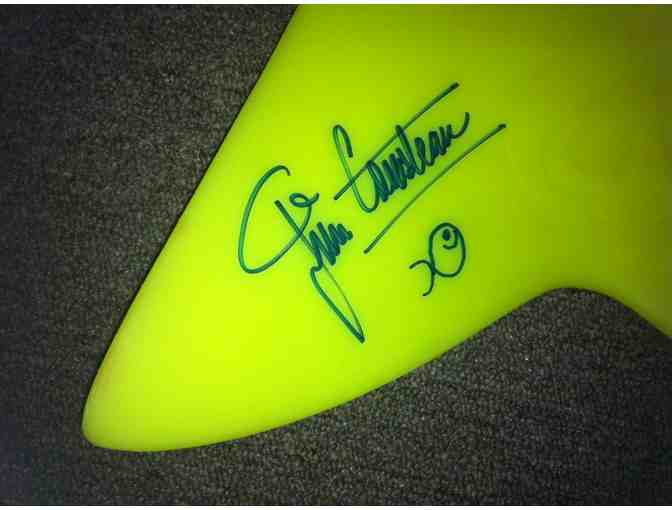 Force Fin: SCUBA Diving Fins signed by Jean-Michel Cousteau and Bob Evans