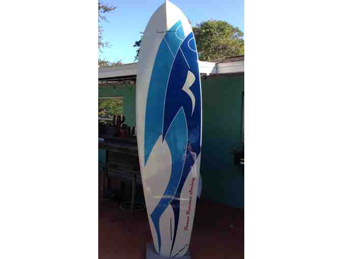 Stand Up Paddle Board custom designed specifically for Ocean Futures Society