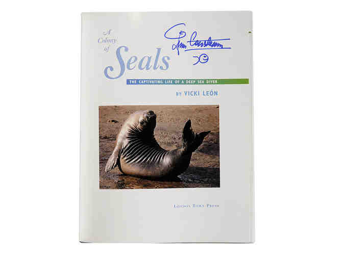 'A Colony of Seals' Book: Autographed by Jean-Michel Cousteau