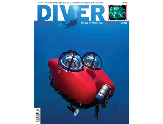Two-Year Subscription to DIVER magazine