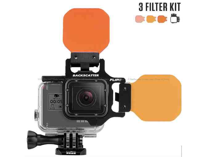 Backscatter FLIP6 Pro Package and double handle tray for GoPro - Photo 1