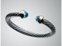 David Yurman 7mm Blue Topaz Bracelet (Color Classics Collection)