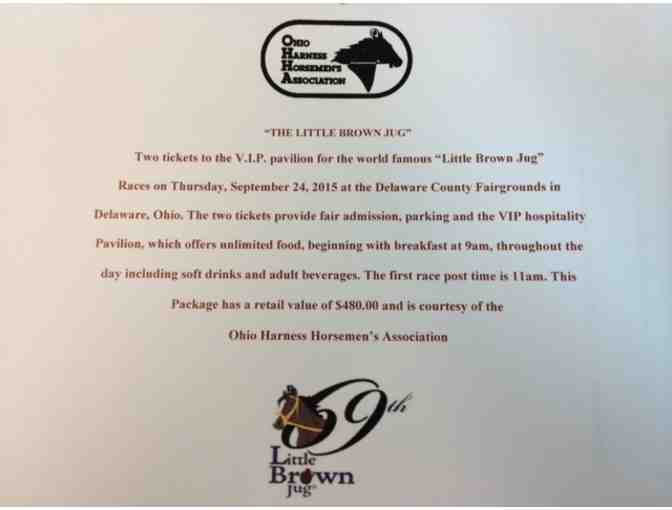 VIP Tickets to 'The Little Brown Jug'