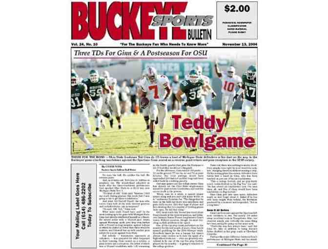 One Year Subscription to Buckeye Sports Bulletin