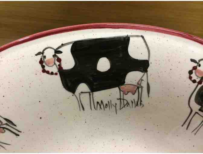 'Go Bucks' Molly Dallas Spatterware