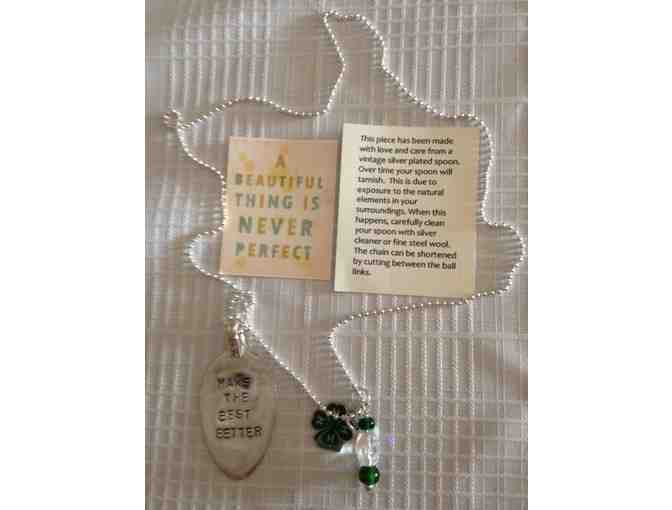 4-H Stamped Spoon Necklace