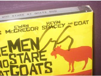 Men Who Stare at Goats DVD autographed by George Clooney