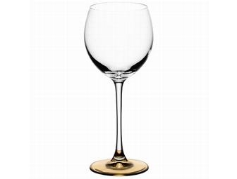 Coro Handpainted Wine Glasses Wine Glasses - Two Sets of 4