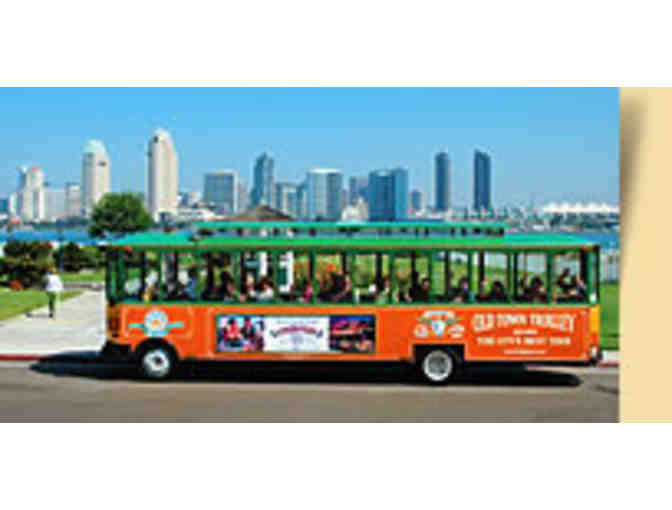 2 Passes-Old Town Trolley & Seal Tours