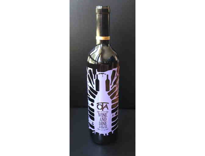 Special Edition OTA Etched Bottle of Las Vertientes Wine