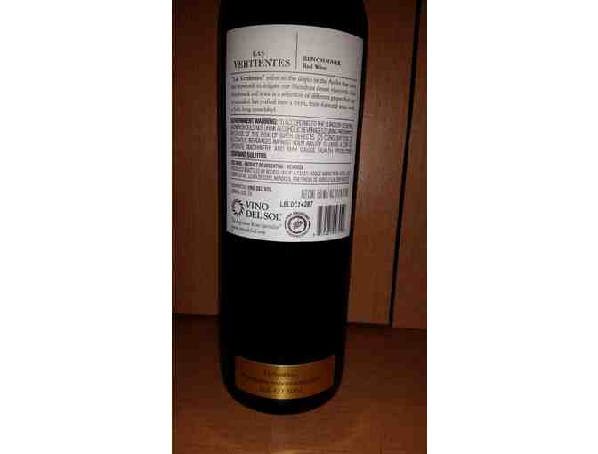 Special Edition OTA Etched Bottle of Las Vertientes Wine