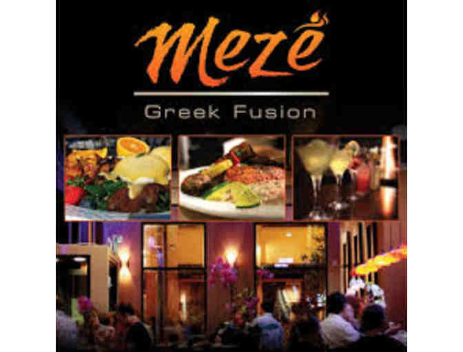 $50 Meze Greek Fusion Restaurant Gift Certificate