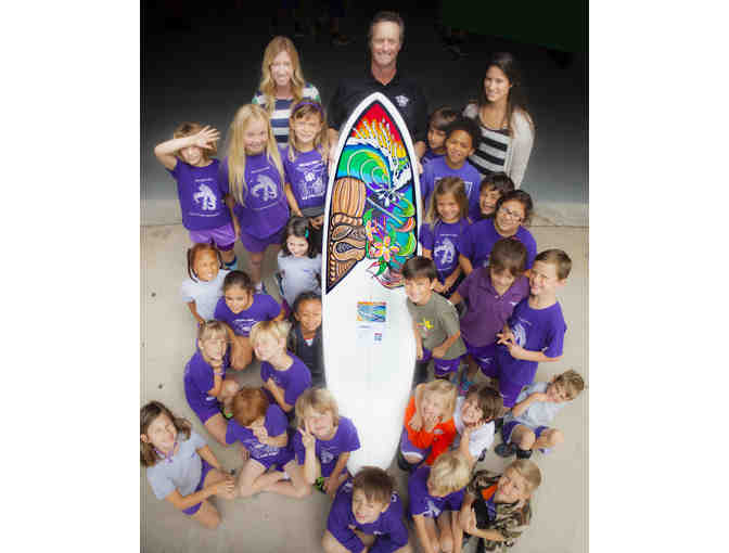 1st Grade Kids Art: Custom Surfboard