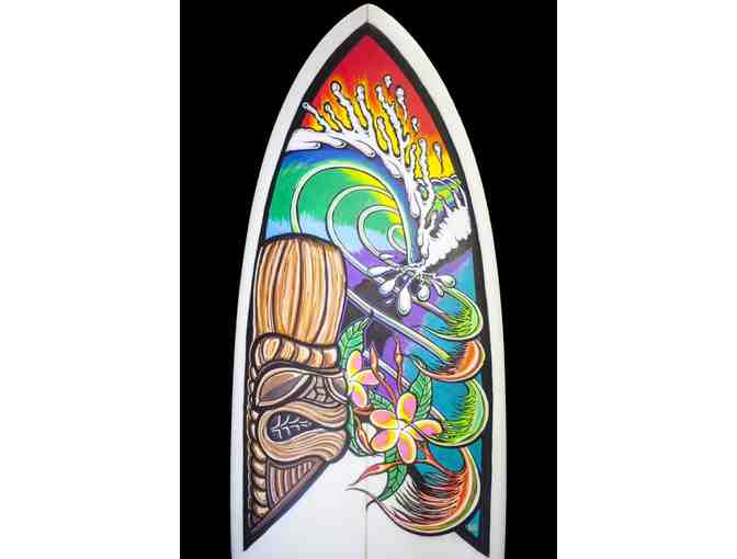 1st Grade Kids Art: Custom Surfboard