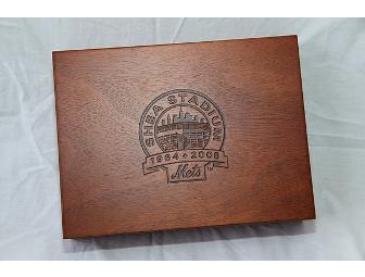 Wooden Mets Shea Stadium Collector Box