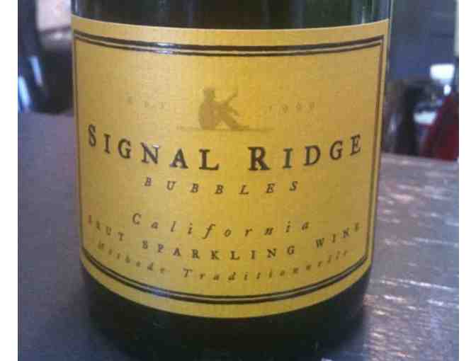Signal Ridge Sparkling Wine - 6 Bottles!