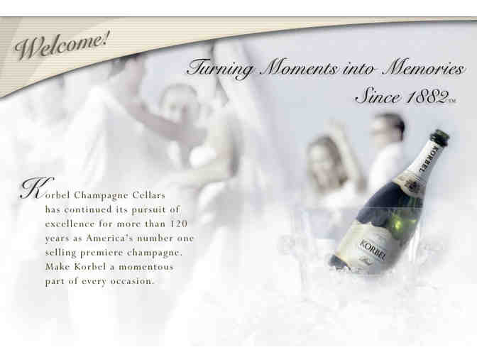 Korbel Champagne VIP Tour and Tasting for 4