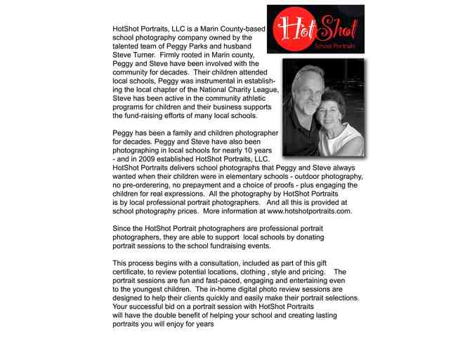 Portrait Session on Location w HotShot Portraits 1