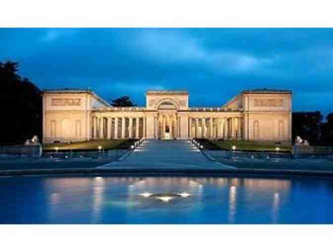 Four guest passes to the Legion of Honor or the de Young Museum