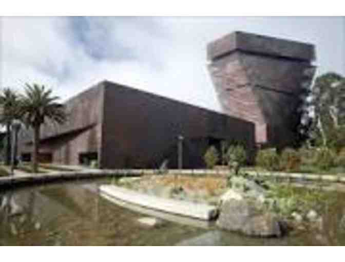 Four guest passes to the Legion of Honor or the de Young Museum