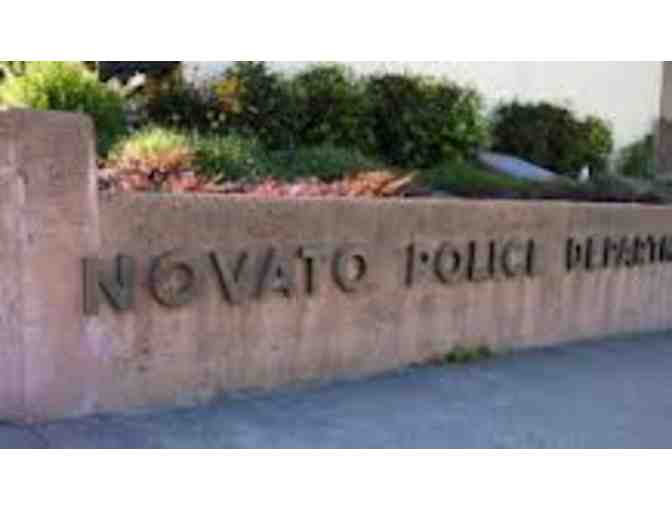 Novato Police Ride to School