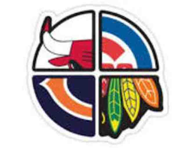 Chicago Sports Memorabilia Basket