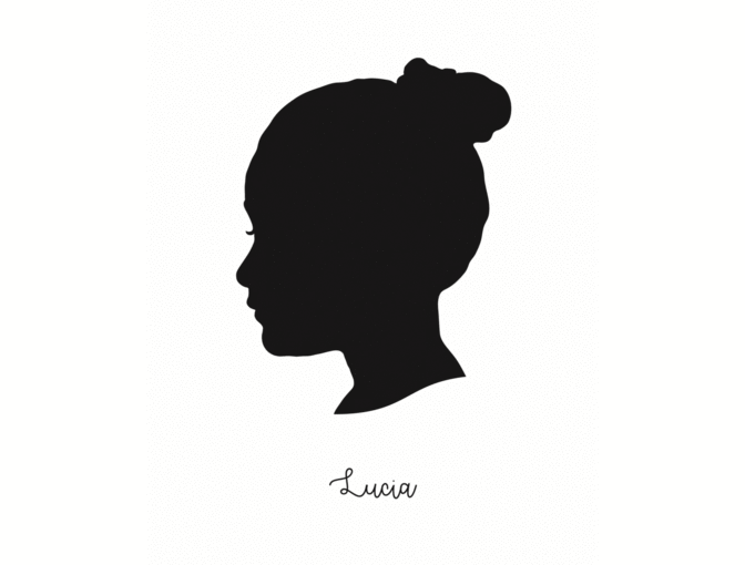 Individual Silhouette - Ms. Singelyn 1st Grade