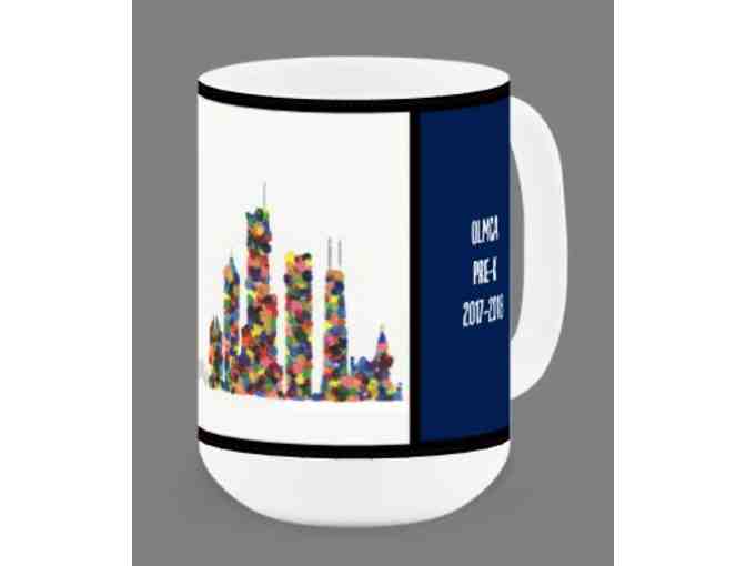 Pre-K Chicago Skyline Design - 15oz Mug
