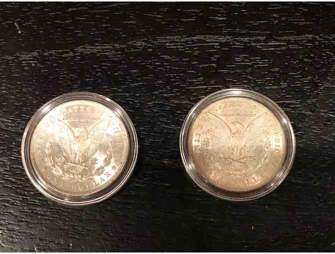1886 Morgan Silver Dollar - 2 mint state (63/64) - Photo 2