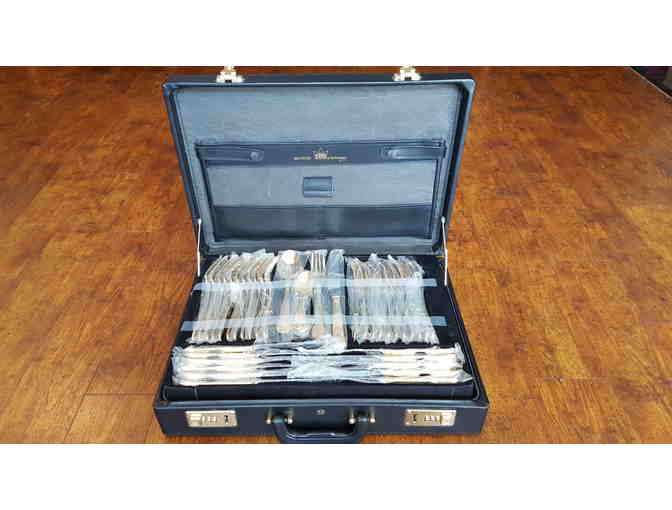 Solingen Gold-plated Silverware: Service for 12