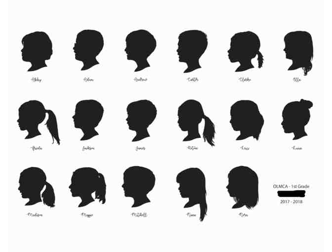 Individual Silhouette - Ms. Singelyn 1st Grade