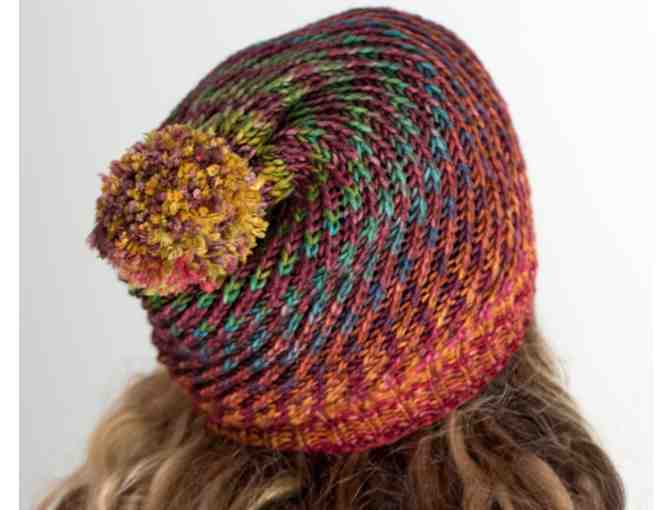 Custom, Handmade Cable-Knit Hat