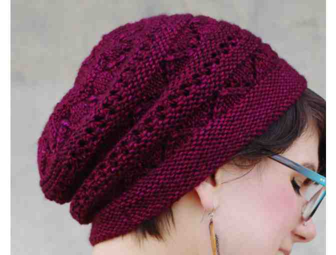 Custom, Handmade Cable-Knit Hat