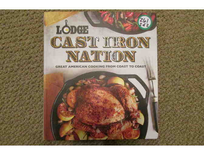 Lodge Cast Iron Skillet and Cast Iron Cookbook