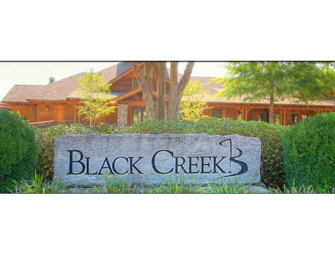 Black Creek Round of Golf for Four