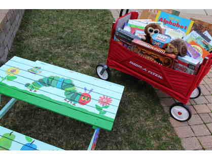 LEARN & PLAY Wagon +Children's Picnic Table