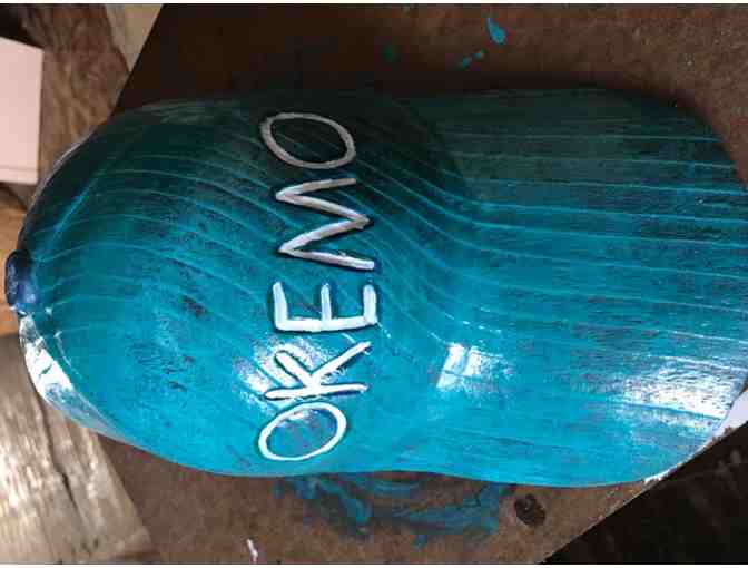 Barre Pinske - Custom Okemo Wood-Carved Hat
